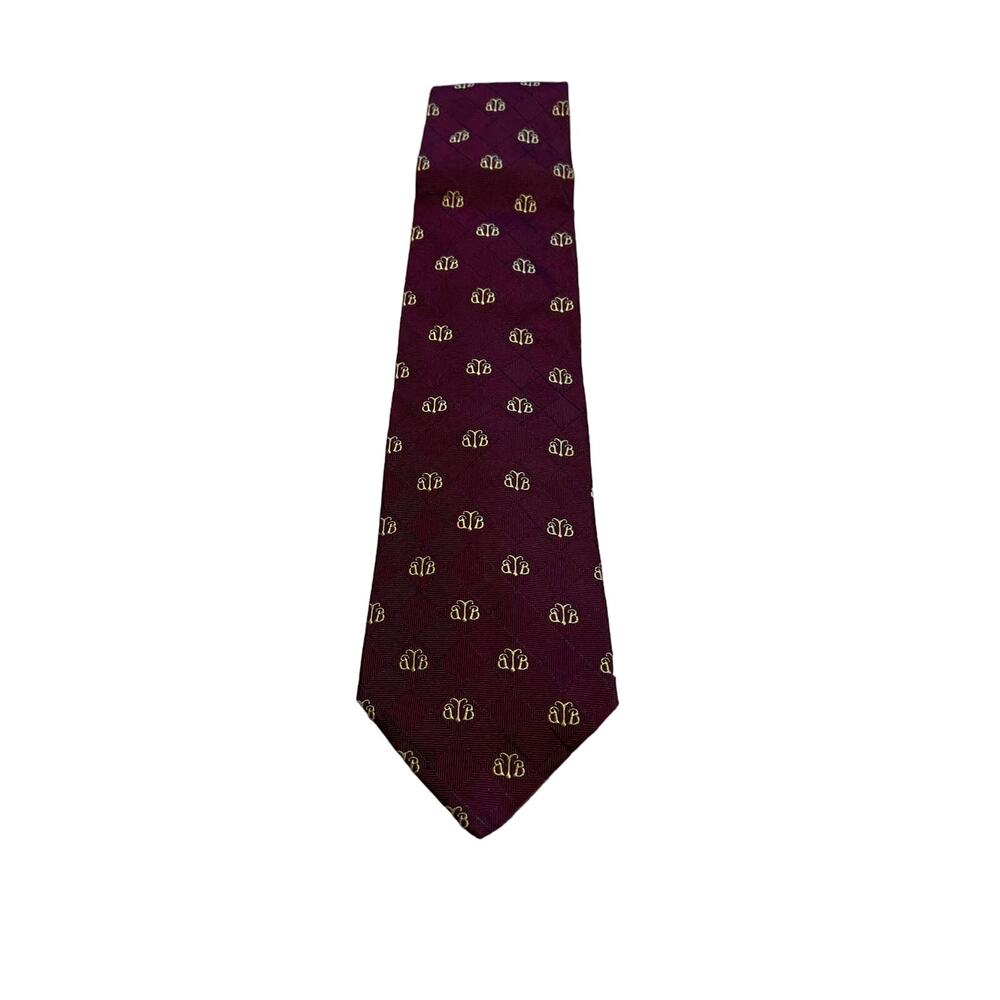 Brooks Brothers County Club silk tie